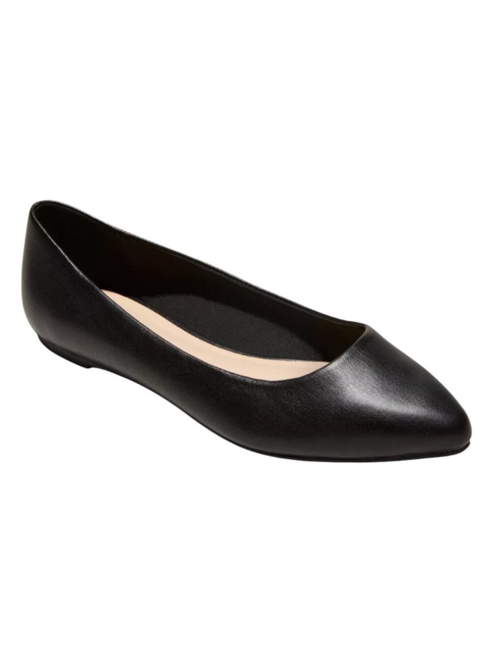 NWOB A New Day Women's Kora pointed-toe ballet flats in black, size 7
